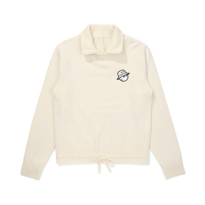 [밀라코/국내발송] 말본  방풍 풀오버 니트 IVORY  M5422PKT52IVY - Malbon