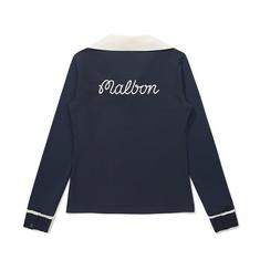 [밀라코/국내발송] 말본  니트 카라티 NAVY  M6122PKT14NVY 썸네일 2