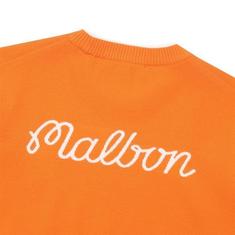 [밀라코/국내발송] 말본  더블 니트 믹스 조직 풀오버 ORANGE  M6122PKT12ORG 썸네일 7