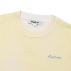 [밀라코/국내발송] 말본  다잉 DTP 라운드 니트 YELLOW  M6122PKT13YEL 썸네일 3