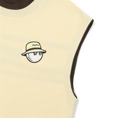 [밀라코/국내발송] 말본  세미오버 니트 베스트 YELLOW  M6122PKV12YEL 썸네일 7