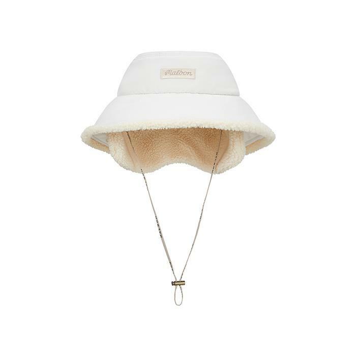 [밀라코/국내발송] 말본 패딩 이어머프 버킷햇 IVORY  M5442PHT09IVY - Malbon