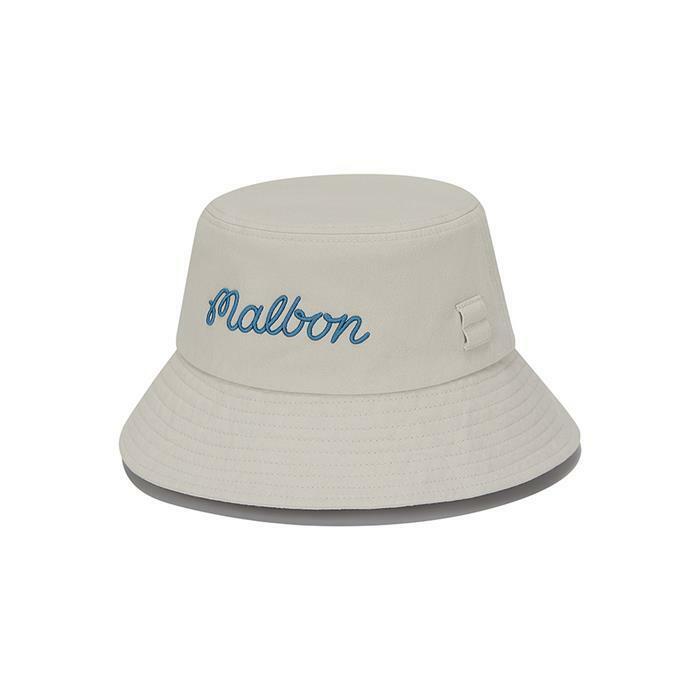 [밀라코/국내발송] 말본 베이직 레터링 버킷햇 LIGHT GRAY M6143PHT02LGR - Malbon