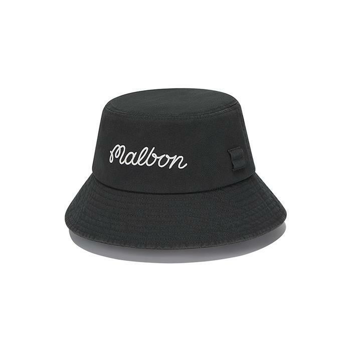 [밀라코/국내발송] 말본 베이직 레터링 버킷햇 DARK GRAY M6143PHT02DGR - Malbon
