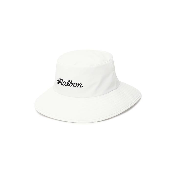 [밀라코/국내발송] 말본 언발란스 브림 경량 버킷햇 OFF WHITE M6143PHT03OWT - Malbon