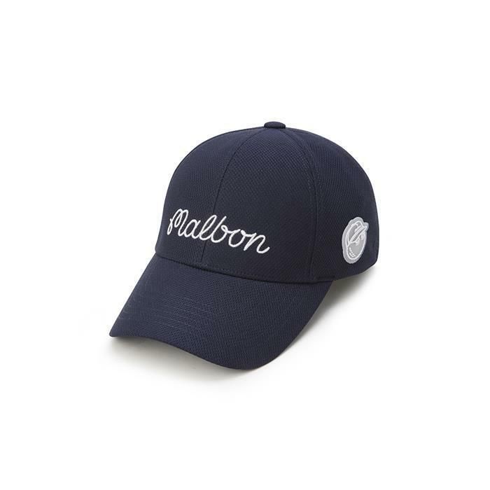 [밀라코/국내발송] 말본  레터 메쉬 볼캡 NAVY M6243PCP07NVY - Malbon