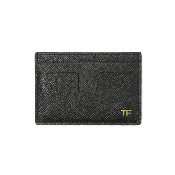 26SS 금장 로고 카드지갑 블랙 YM232 LCL081G NAA - Tom Ford