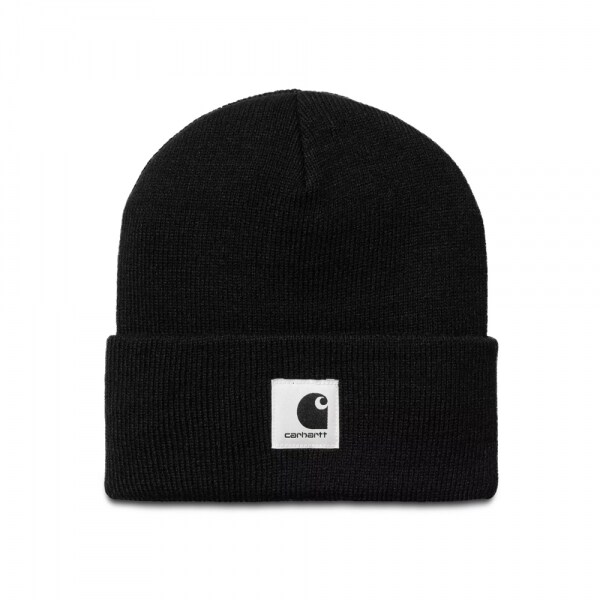 26SS 로고 패치 애슐리 비니 블랙 I034850 89XX - Carhartt