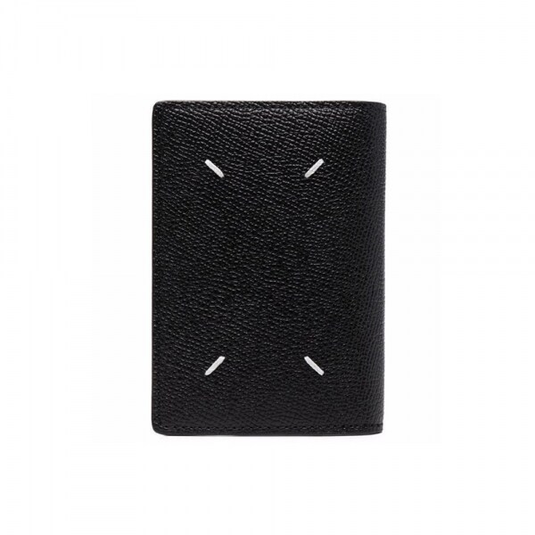 26SS 스티치 로고 바이폴드 카드지갑 블랙 S55UI0203 P4745 T8013 - Maison Margiela