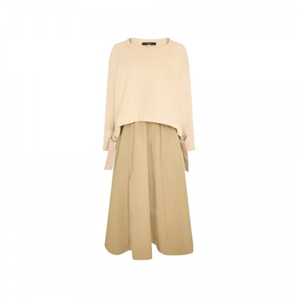 26SS 데스티노 WKDDESTINO 맨투맨 원피스 헤이즐넛브라운 2615631021 003 - Max Mara