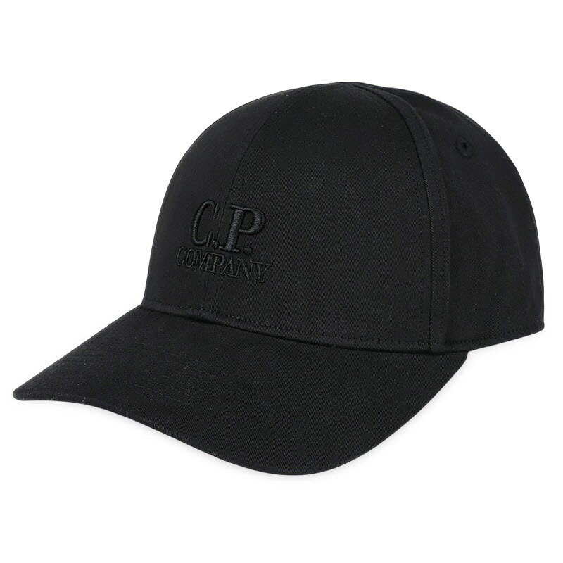디몬트 CP컴퍼니 남성 가바딘 자수 로고 볼캡(블랙) RCCMAC750A 006288A 999 - CP company