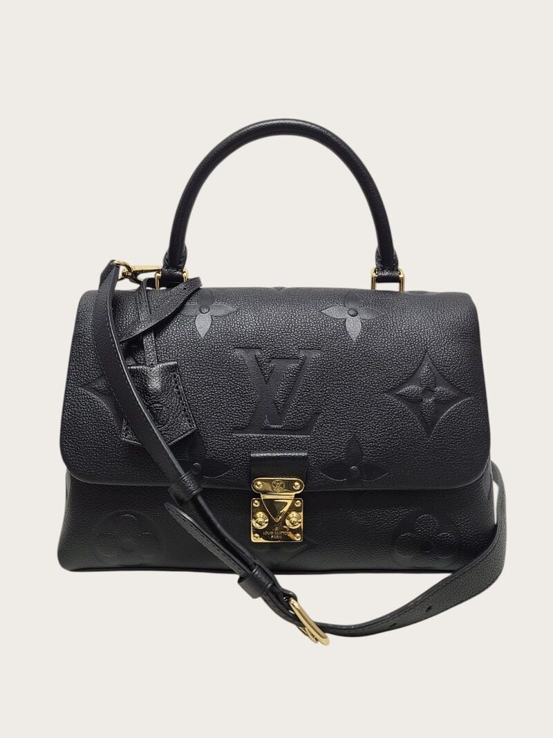 [중고명품/루이스잇] MM / 루이비통 블랙 모노그램 앙프렝뜨 마들렌 - Louis Vuitton