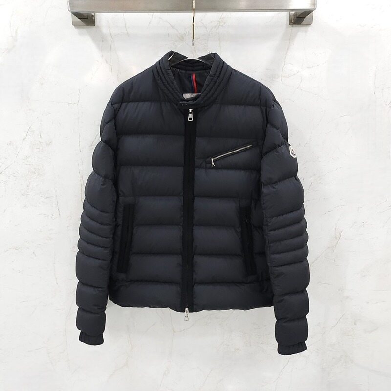 [럭스유] 3 / 몽클레어 SOUILLET 수이레 바이커 자켓 블랙 1A00068 - Moncler
