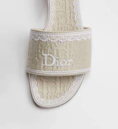 [백화점 풀셋] 내일도착 디올 여성 여자 덴텔 힐 슬라이드 슬리퍼 샌들 DKCO530DET 썸네일 4