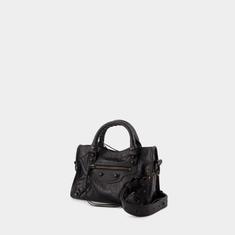 26SS 발렌시아가 르 시티 미니백 806395 2ABEK 1000 BLACK DOM 썸네일 2