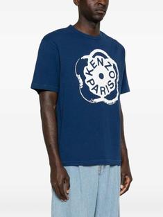 26SS 겐조 Boke Flower 2.0 티셔츠 FG5 5TS204 4SK 75 DEEP SEA BLUE DOM 썸네일 3