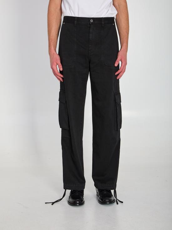 26SS 로에베 데님 팬츠 H526Y04WIS 1100 BLACK DOM - Loewe