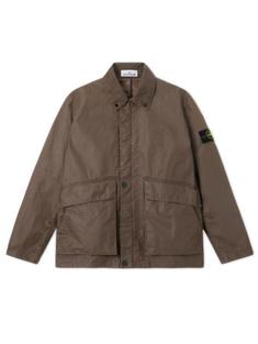 26SS 스톤 아일랜드 가죽 자켓 L1S15 4100054 S0290 V007C UMBER DOM 썸네일 1
