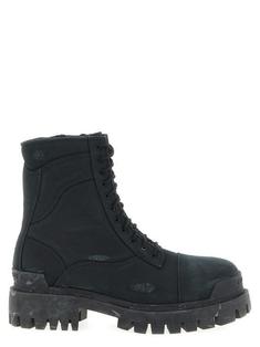 26SS 발렌시아가 컴뱃 스트라이크 부츠 845015 W2H11 1000 BLACK DOM 썸네일 1