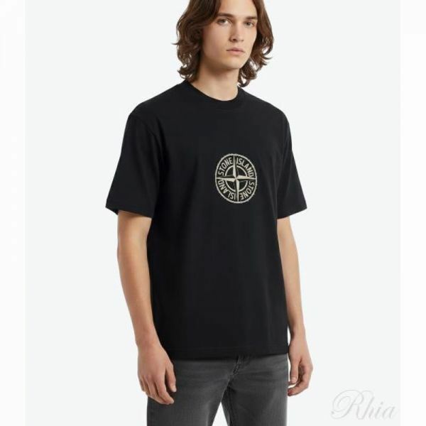 스톤아일랜드 26SS 2100001 오가닉 코튼 저지 티셔츠 L1S15 S0362 V0029 반팔 - Stone Island