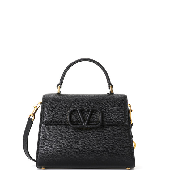 발렌티노 스탐파 알체 탑 핸들 백 22 블랙 8W2B0F53KGW 0NO - Valentino Garavani