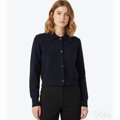 아페쎄 26SS 폴로 셔츠 카라 가디건 WVBDN F22315 IAK 칼라 썸네일 1