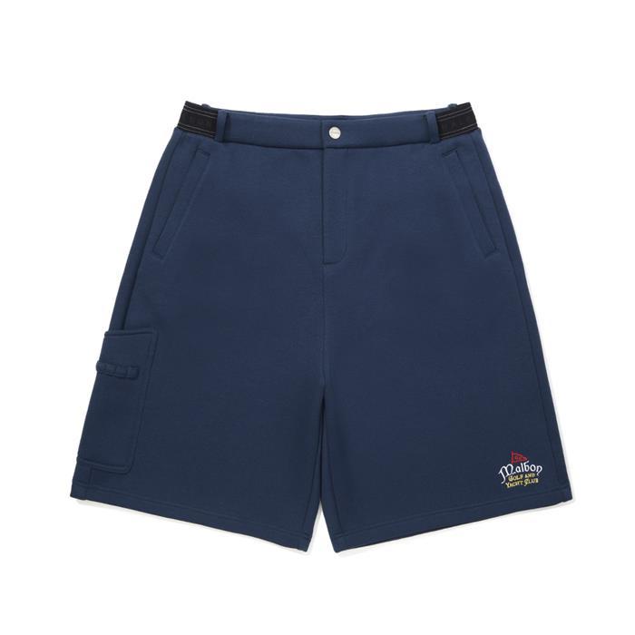 [국내발송] 말본골프 에어리 하프 팬츠 네이비 M6121PHP01NVY - Malbon