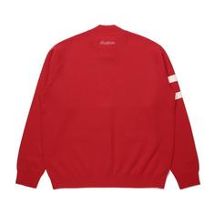[국내발송] 말본골프 니트 풀집업 자켓 레드 M6121PKO01RED 썸네일 1