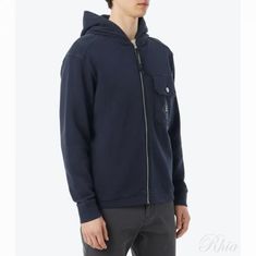 CP컴퍼니 26SS 스웨트셔츠 후드 오픈 20CMSS189A 110337G 889 후디드 스웻셔츠 썸네일 1