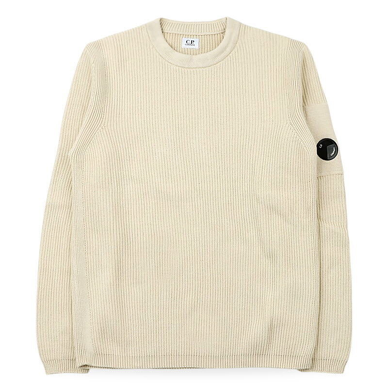 디몬트 CP컴퍼니 남성 렌즈 와펜 크루넥 니트(베이지) 20CMKN095A 110560A 114 - CP company