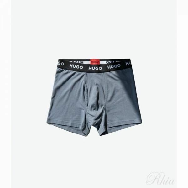 휴고보스 26SS 쓰리 팩 of 박서 브리프 in 스트레치 코튼 50532613 973 3개 세트 - Hugo Boss
