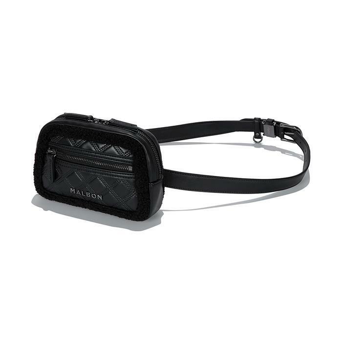 [밀라코/국내발송] 말본  퍼 벨트백 BLACK  M5442PBT04BLK - Malbon