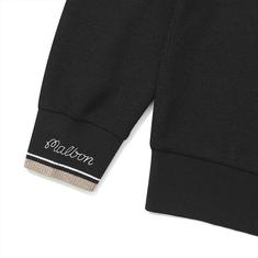 [밀라코/국내발송] 말본  니트라이크 하프집업 후드 맨투맨 BLACK  M6122PFS11BLK 썸네일 5