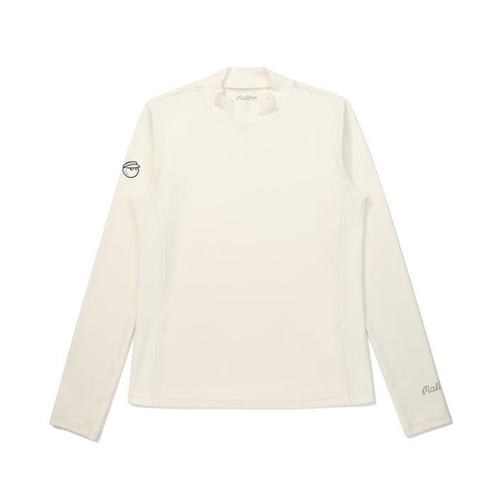[밀라코/국내발송] 말본  스프링 모크넥 베이스 레이어 CREAM  M6122PIN13CRM - Malbon