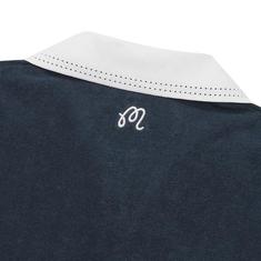 [밀라코/국내발송] 말본  배색 오픈 카라 티셔츠 NAVY  M6122PTS12NVY 썸네일 1