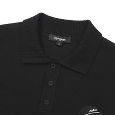 [밀라코/국내발송] 말본 캐시미어 카라형 티셔츠 BLACK  M6121PKT01BLK 썸네일 3