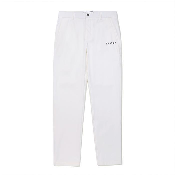 [밀라코/국내발송] 말본 테크 슬림핏 일자 팬츠 OFF WHITE  M6121PPT06OWT - Malbon