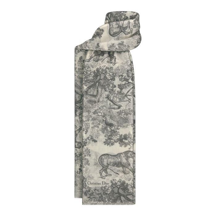 [밀라코/국내발송] 디올 Toile de Jouy Sauvage 스톨 34JOU300I002_C810 - Christian Dior