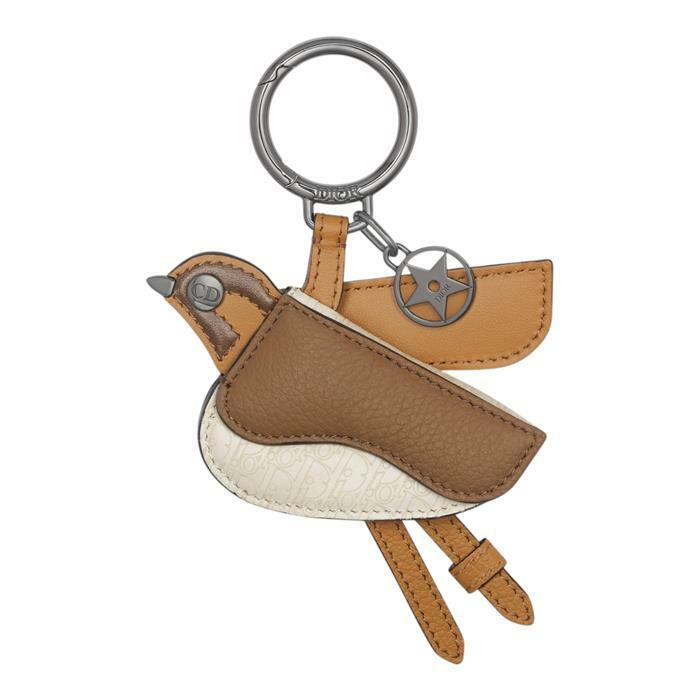 [밀라코/국내발송] 디올 Saddle 버드 키링 2ESKH560DLZ_H701 - Christian Dior