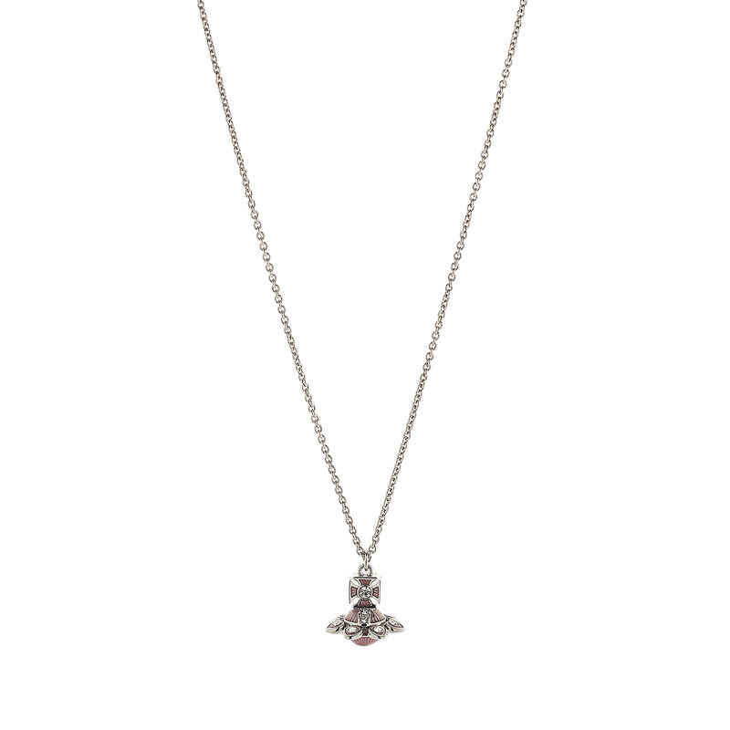 [비비안웨스트우드] 카푸신 목걸이 630203HN_02P639_SILVER - Vivienne Westwood