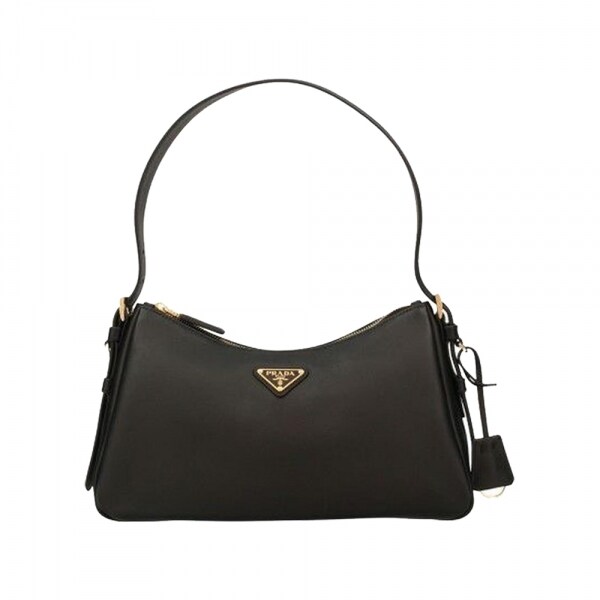 26SS 삼각 로고 에메 미디움 가죽 숄더백 블랙 1BC229 2CYS F0002 - Prada