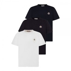 키즈 로고 패치 3PACK 반팔 티셔츠 멀티컬러 8C000 33 89AT9 3P1 썸네일 1