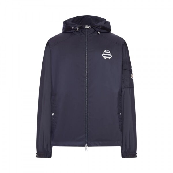 26SS 모네 MORNAY 스트라이프 로고 패치 자켓 네이비 1A001 68 539ZD 778 - Moncler