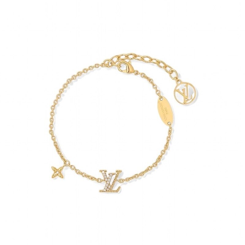 루이비통 여자팔찌 LV 아이코닉 팔찌 골드톤 M00587 - Louis Vuitton