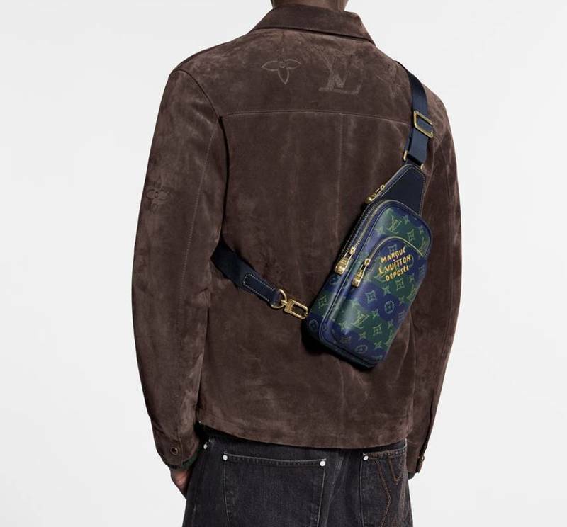 [백화점 풀셋] 내일도착 루이비통 남자 에비뉴 슬링백 PM 힙색 가방 LM26419 - Louis Vuitton