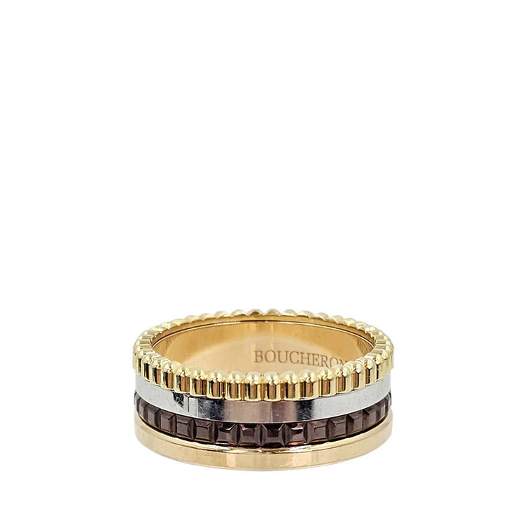 부쉐론 콰트로 클래식 스몰 반지 49호 JRG00290 5423 - Boucheron