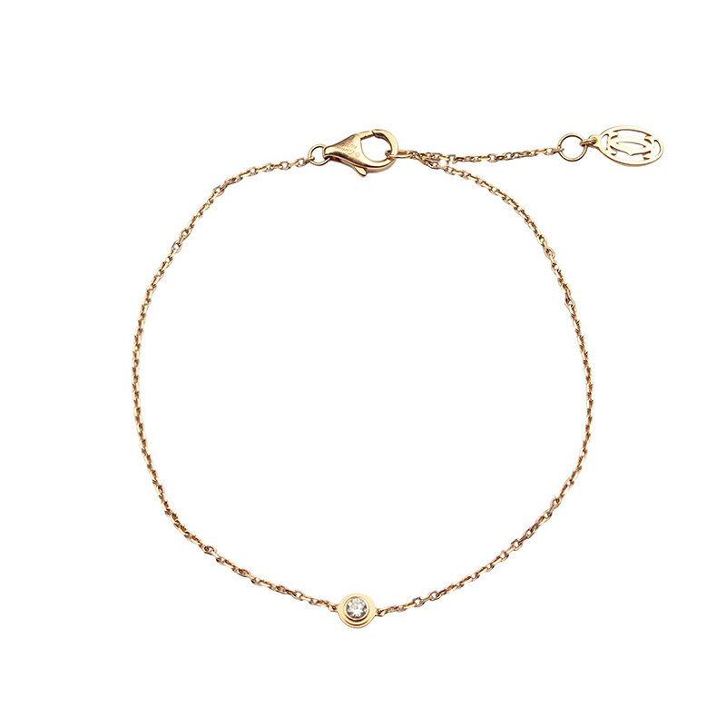 까르띠에 다이아 다무르 로즈골드 XS 팔찌 - Cartier