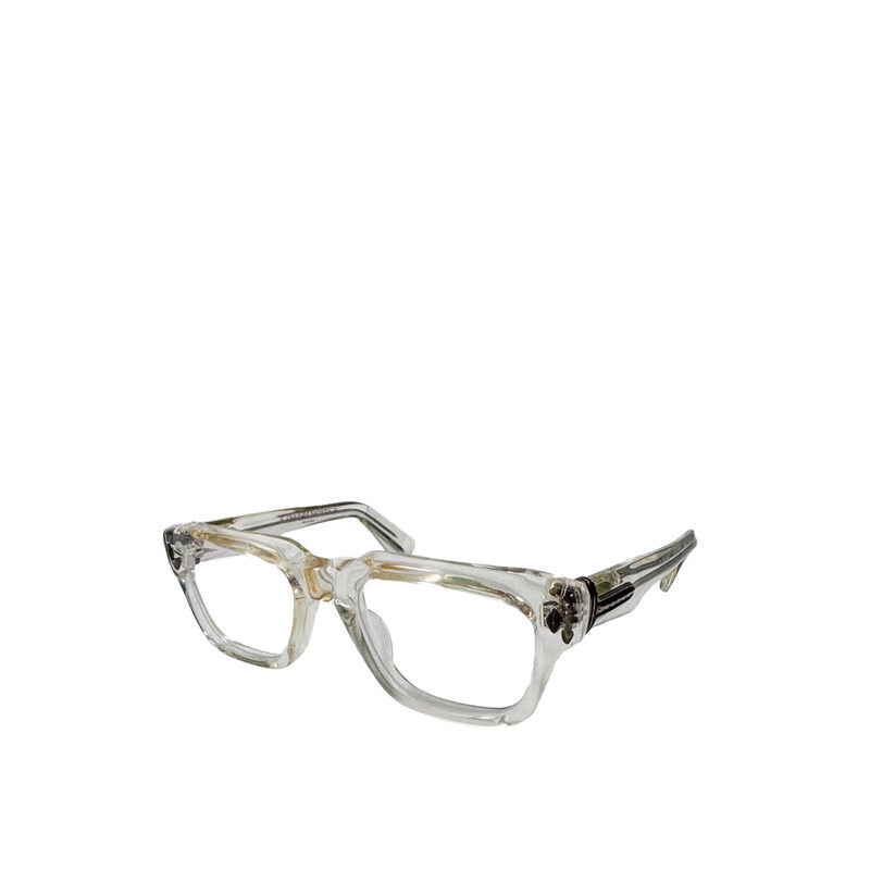 [중고명품비아르] 크롬하츠 클래식 날린 GNARLIN 스퀘어 클리어 크리스탈 투명테 안경 - Chrome Hearts