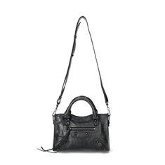 [비엔비명품관] BALENCIAGA 발렌시아가 여성 르 시티 미니 크로스백 썸네일 1