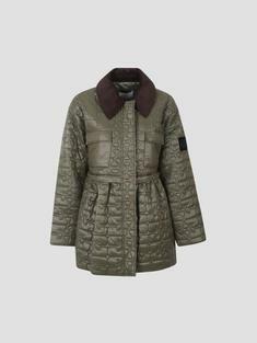 25FW 가니   여성 퀄팅 미디 자켓 W0965 861 KALAMATA BPG 썸네일 2